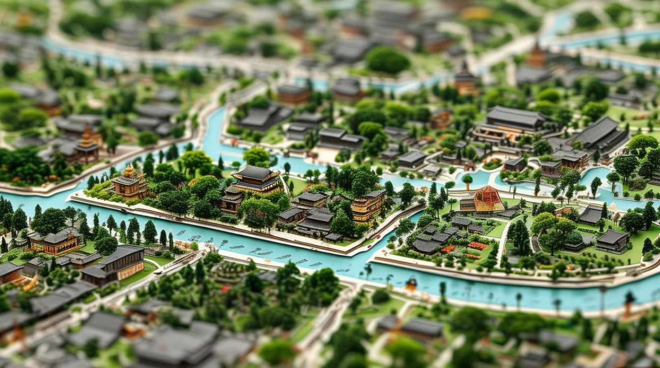 扬州景点分布图 扬州景点分布图