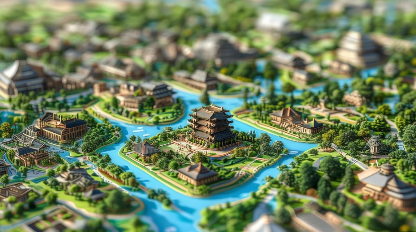 扬州景点分布图 扬州景点分布图