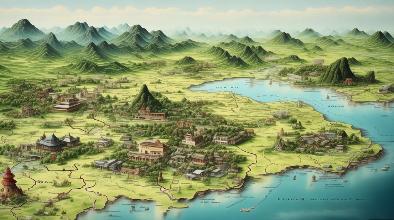 贵州省景点地图 贵州省景点地图