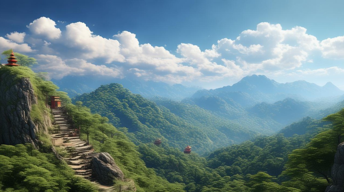 幕阜山景点 幕阜山景点