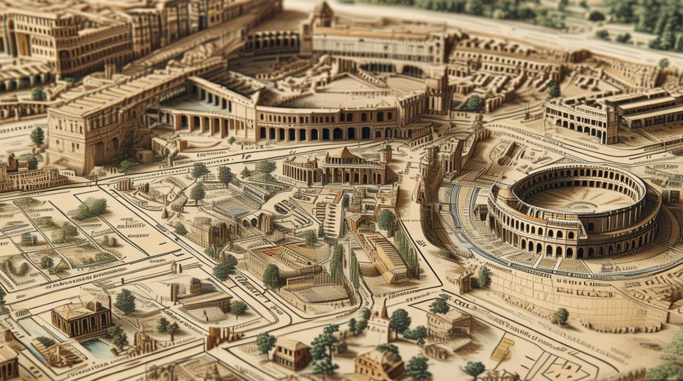 罗马景点地图 罗马景点地图