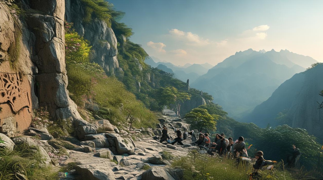 华山论剑景点 华山论剑景点