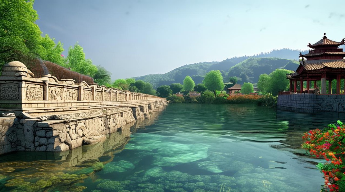 都江堰附近景点 都江堰附近景点