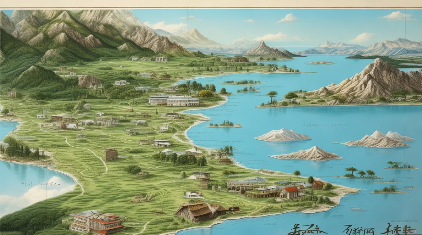 浙江景点分布图