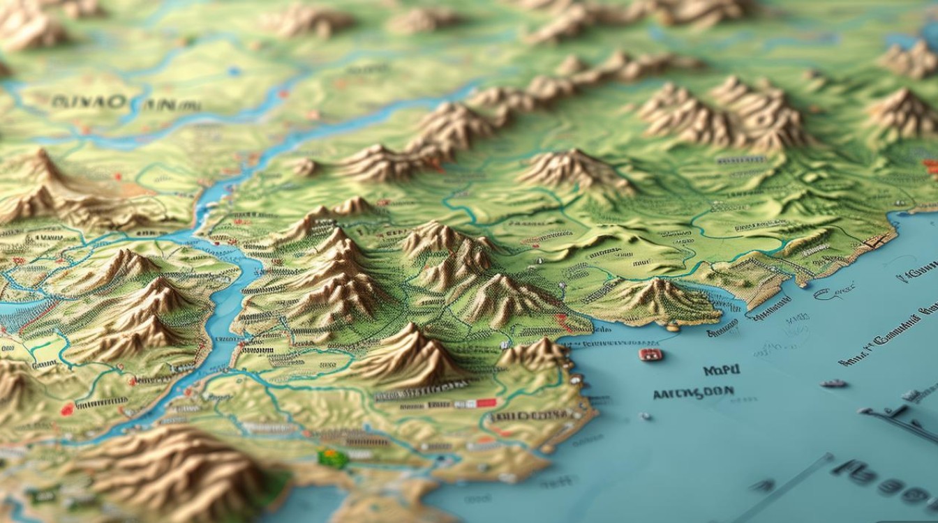 贵州景点分布地图