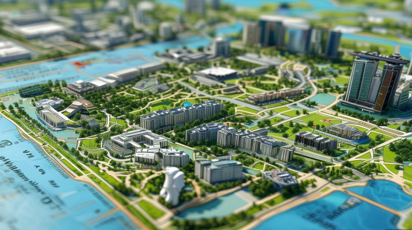 新加坡景点地图 新加坡景点地图