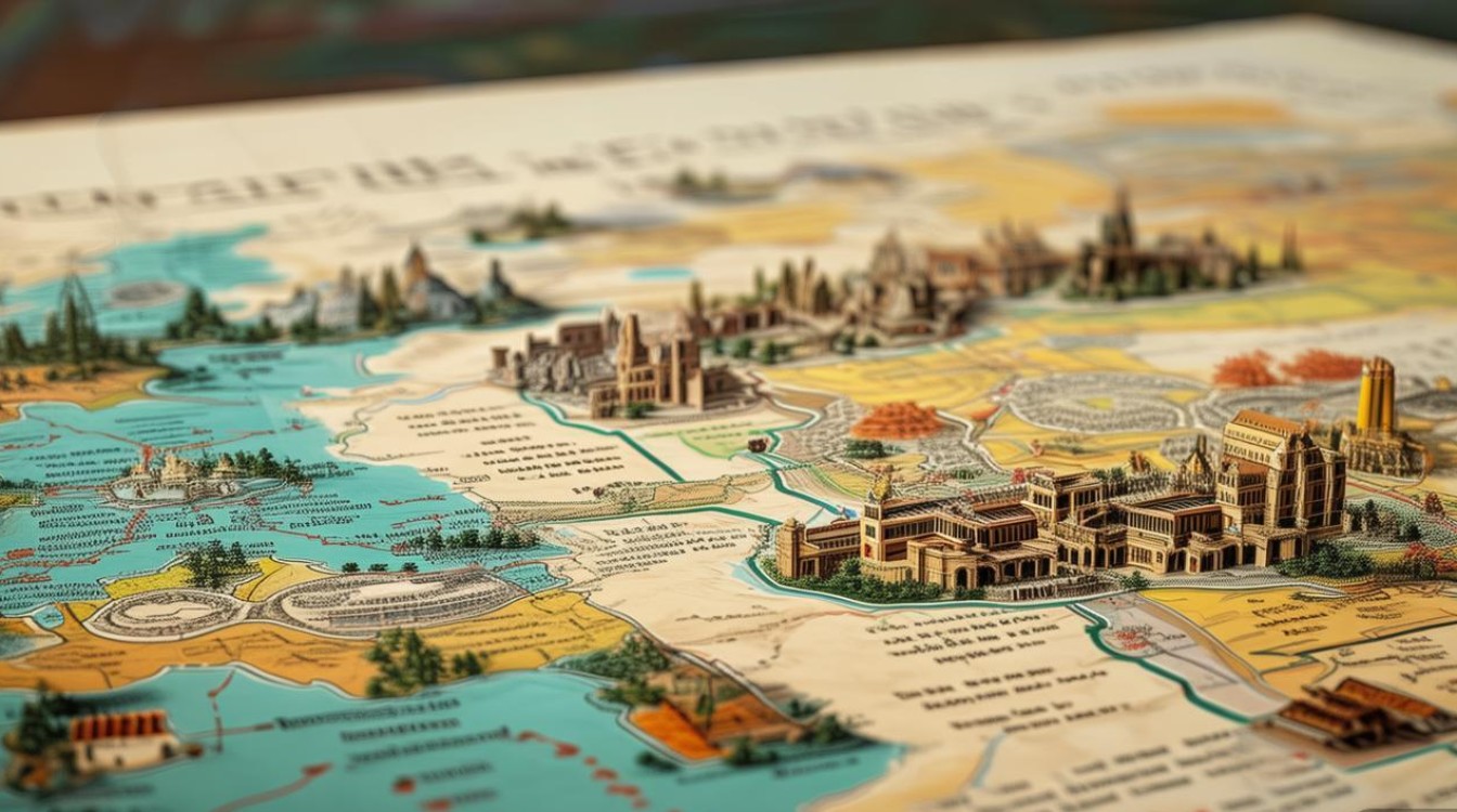 甘肃旅游景点地图