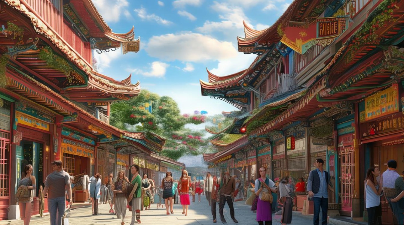 旅游景点英语对话