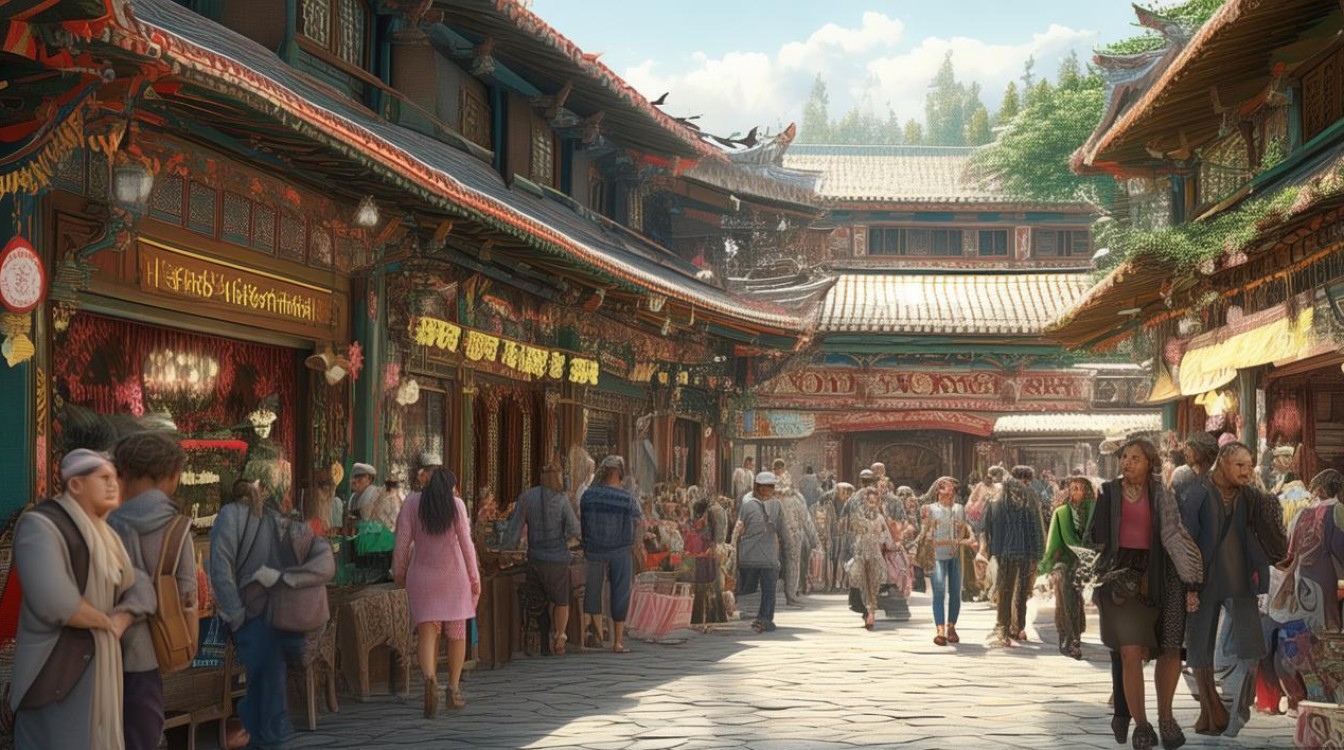 旅游景点英语对话