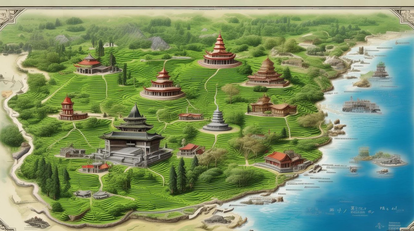 福建旅游景点地图 福建旅游景点地图