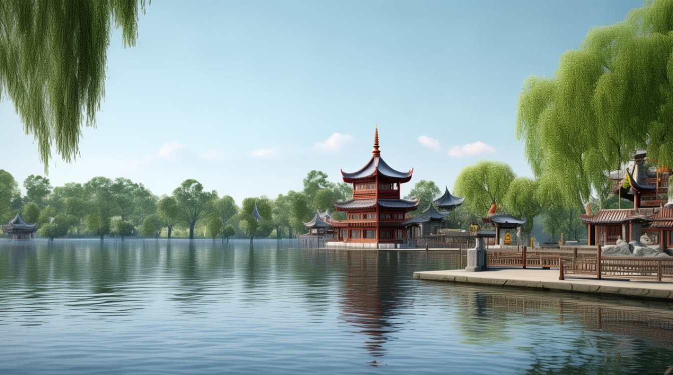 西湖景点英文介绍