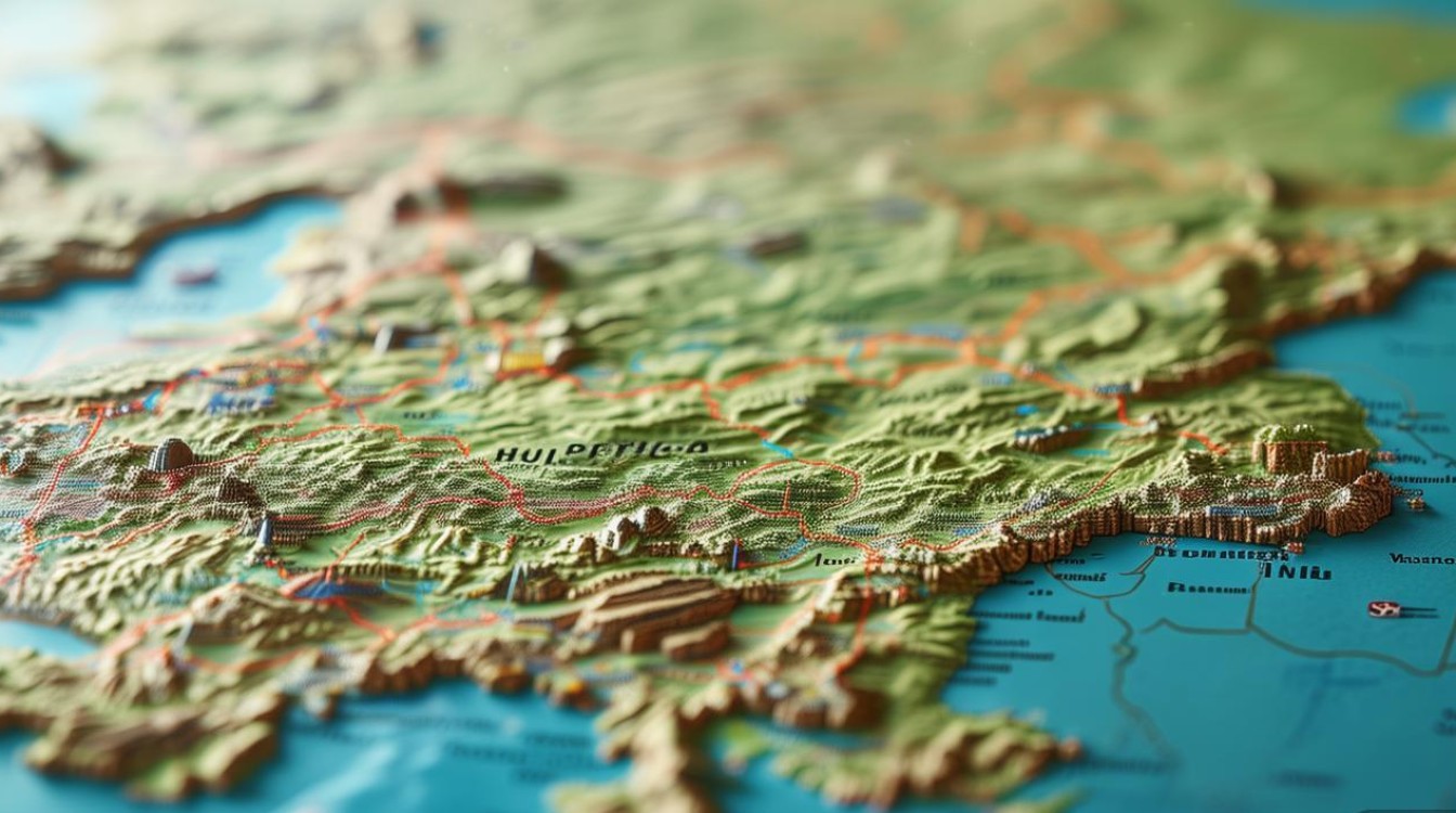 湖北旅游景点地图