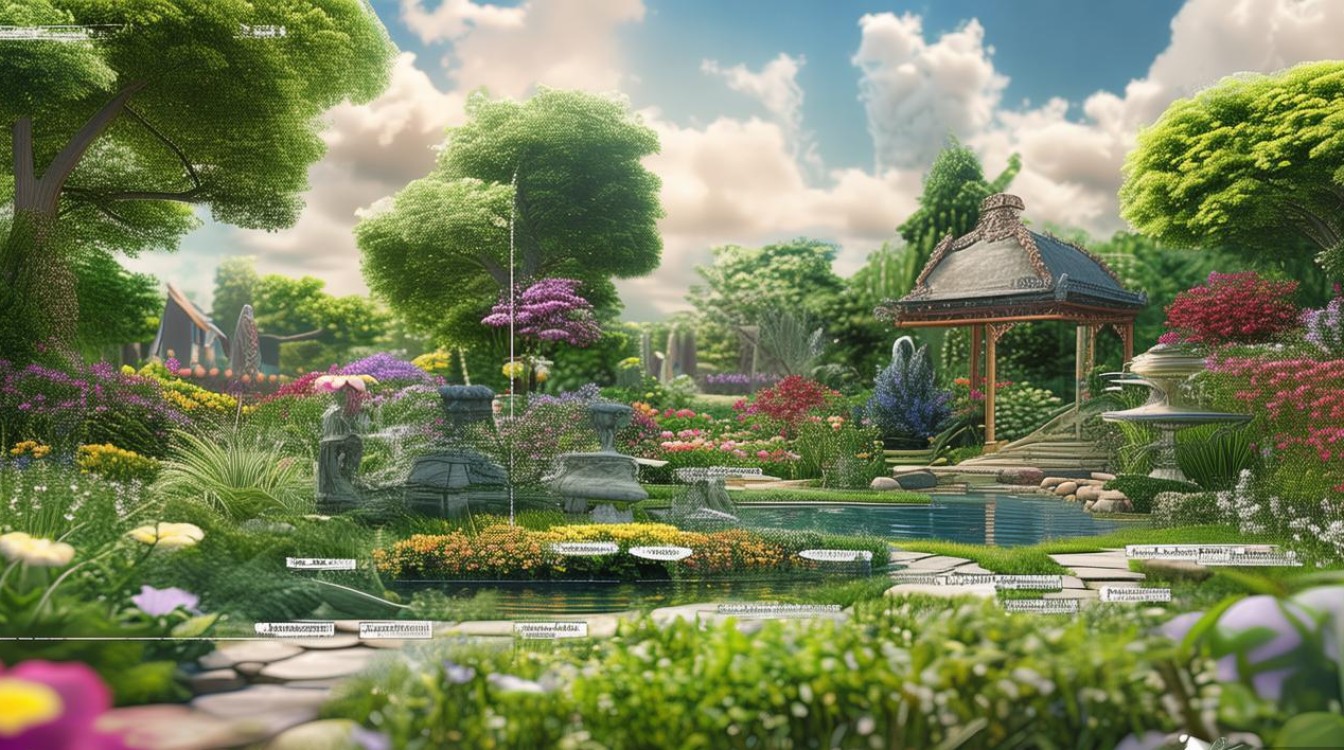 花园景点 花园景点