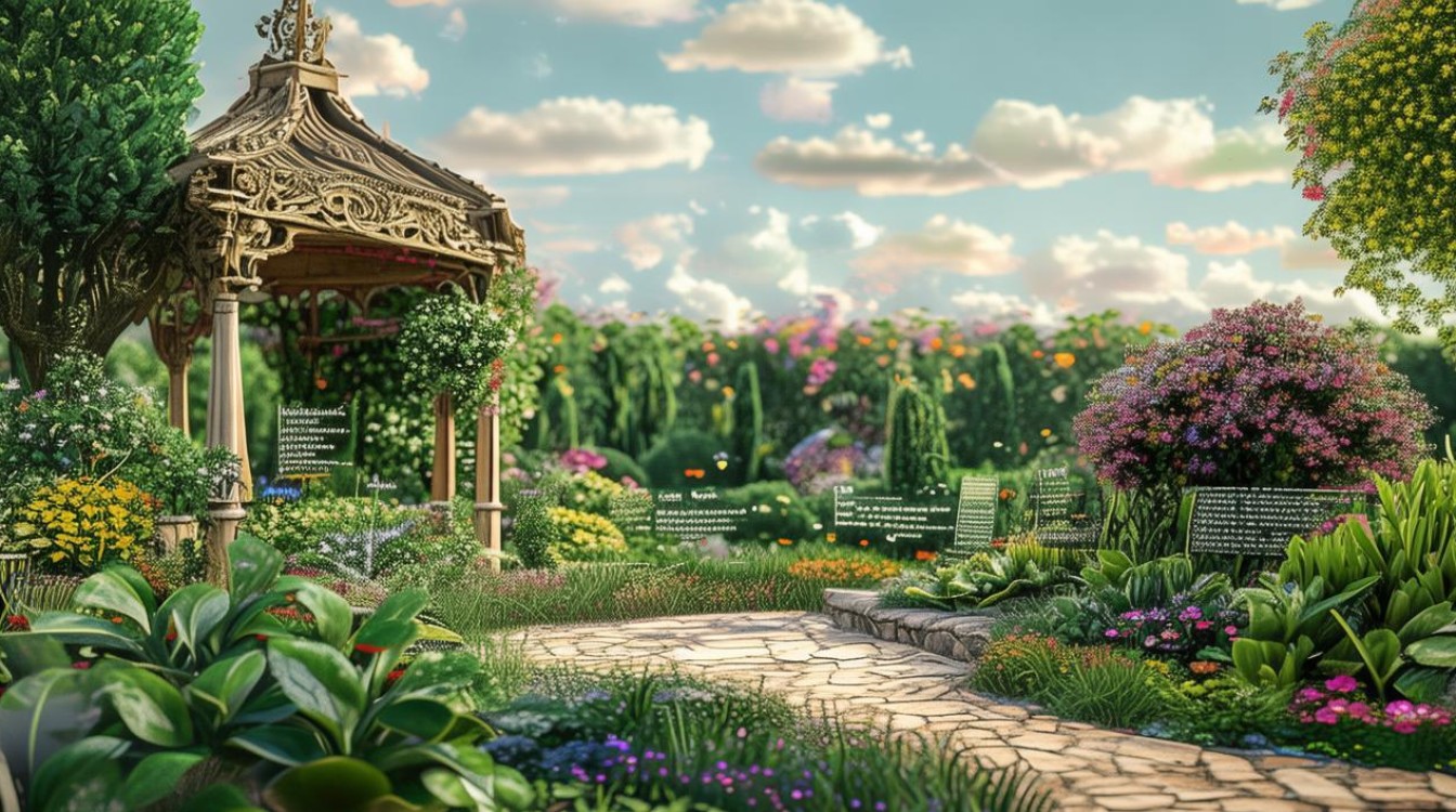 花园景点 花园景点