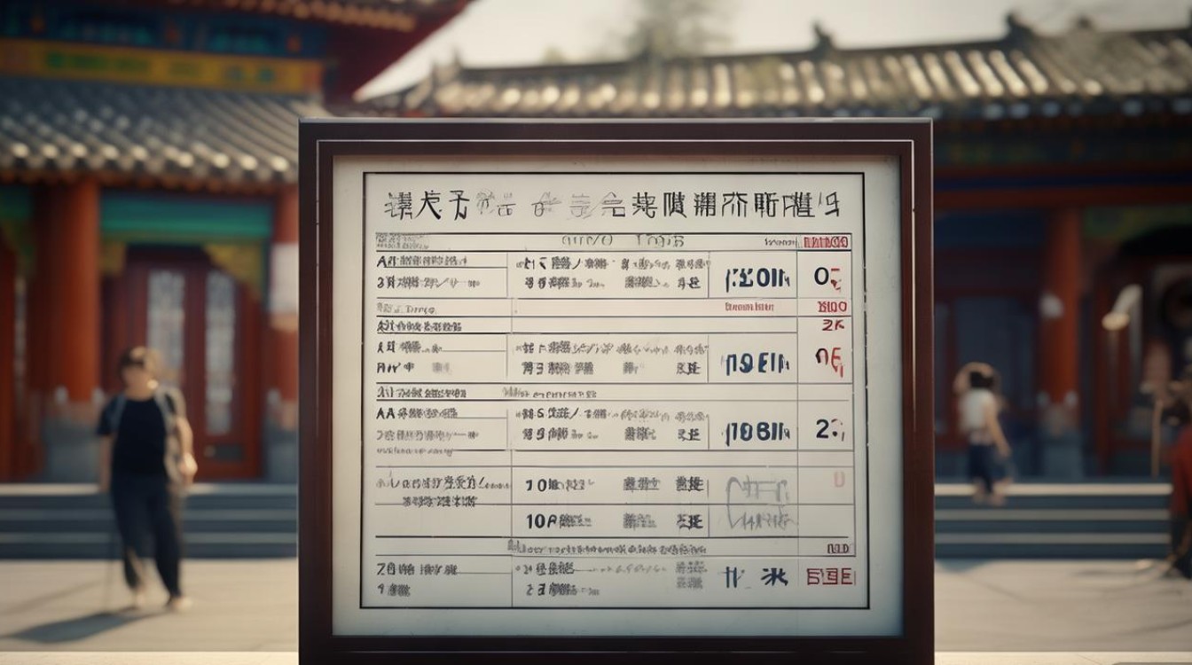 洛阳景点门票价格