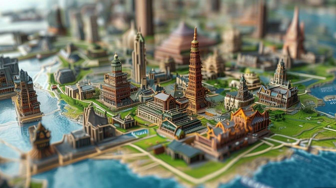 重庆景点分布地图