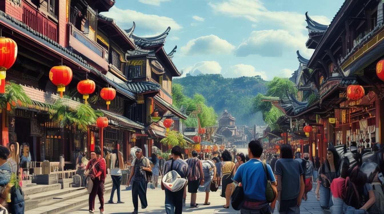 成都旅游景点图片