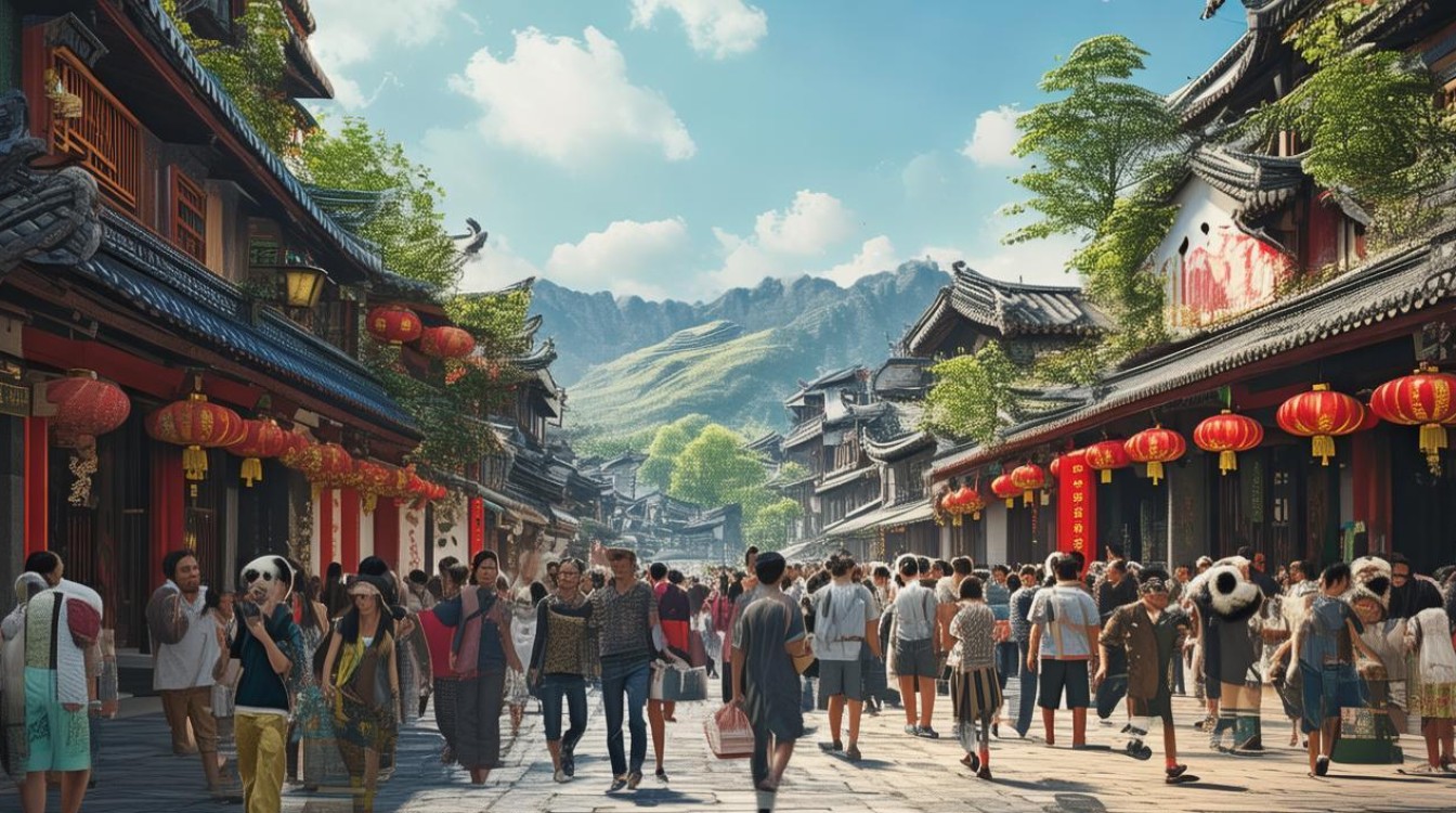 成都旅游景点图片