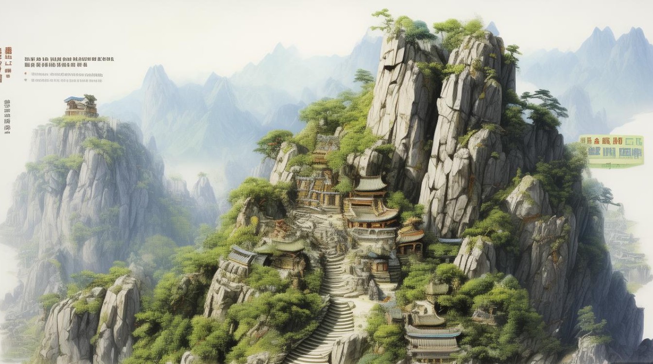 华山景点图片大全