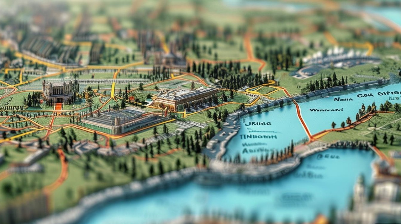 天津景点分布图