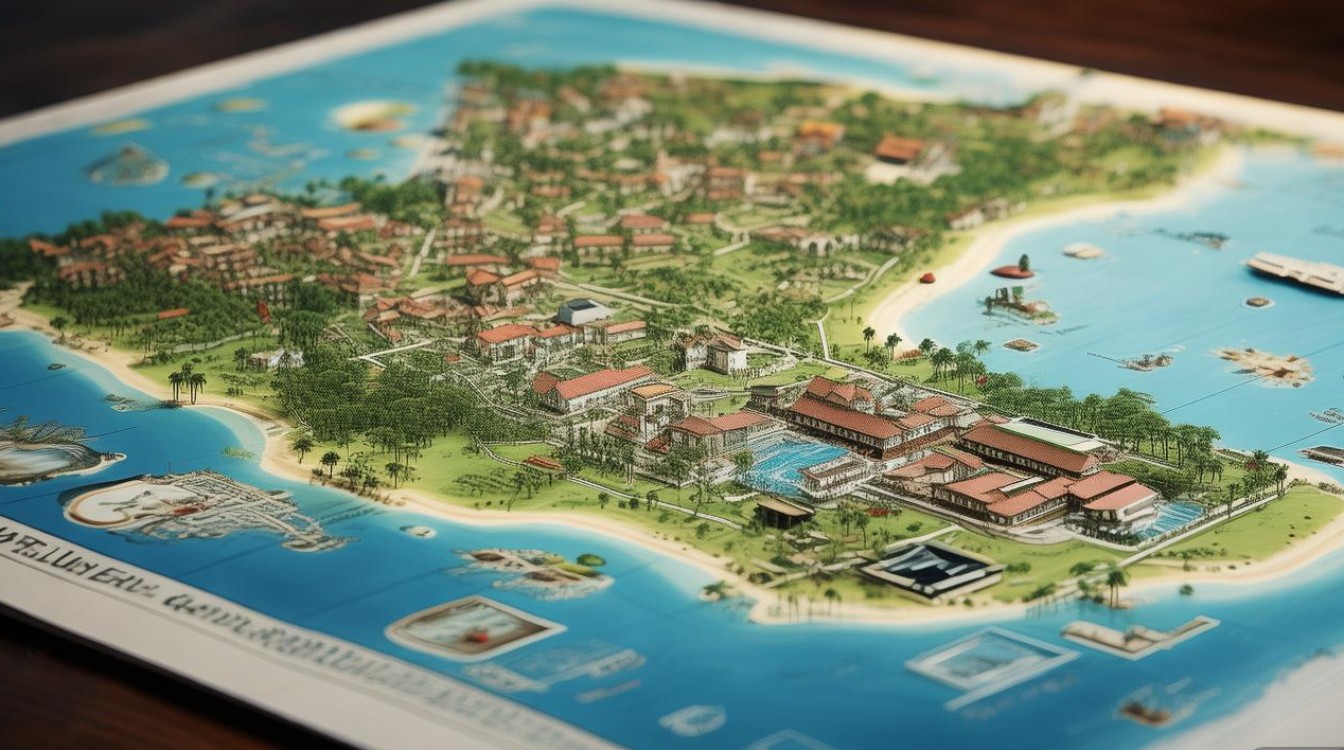 鼓浪屿景点地图