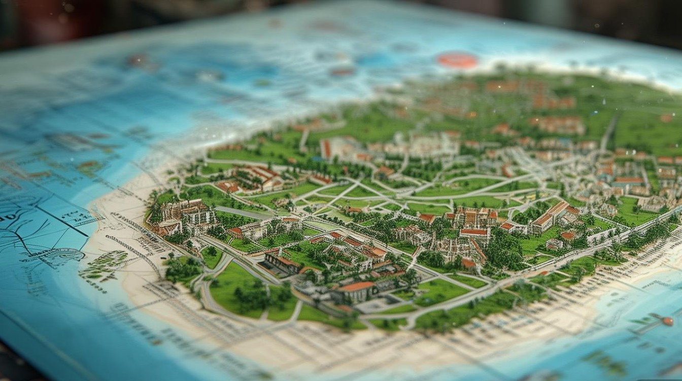 鼓浪屿景点地图