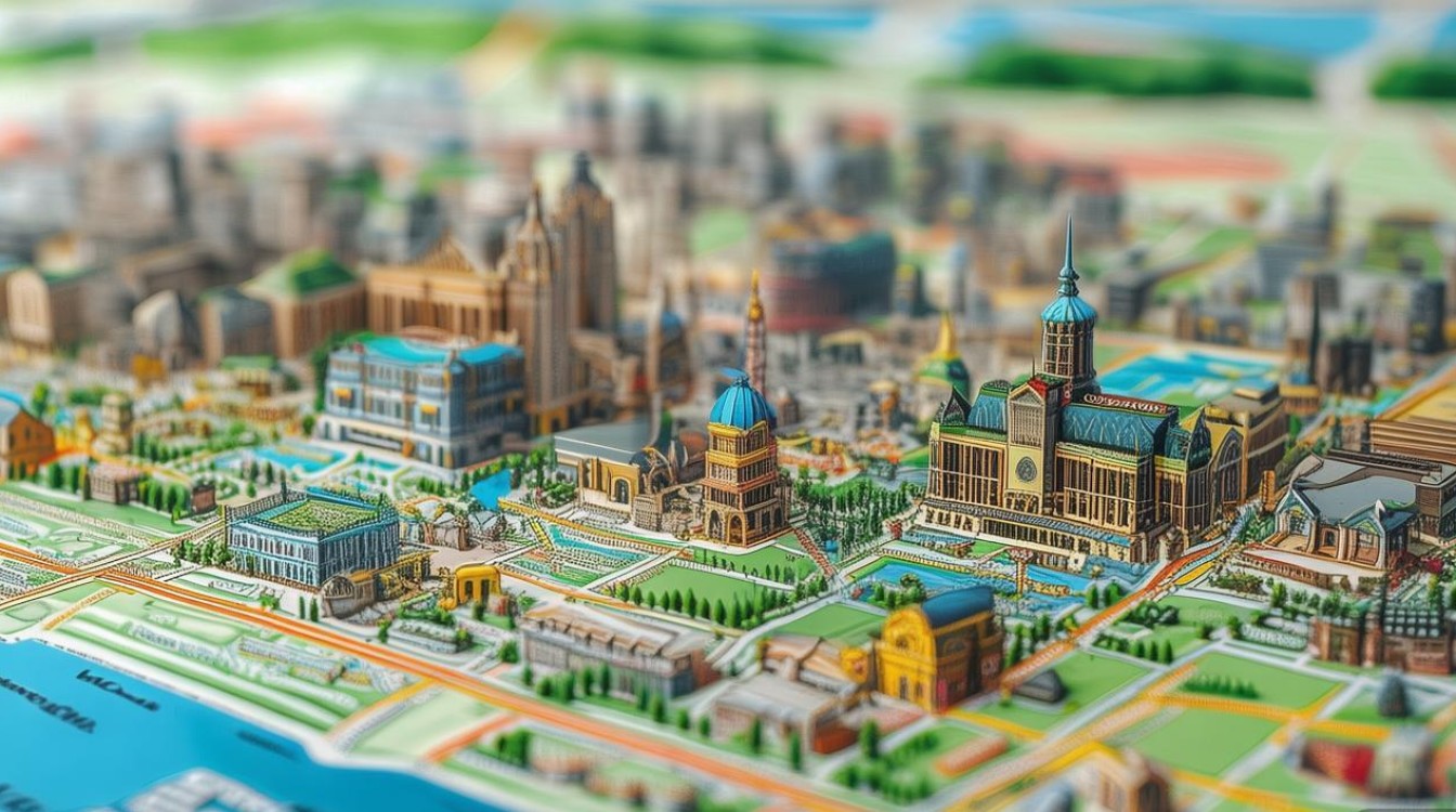 青岛旅游景点地图