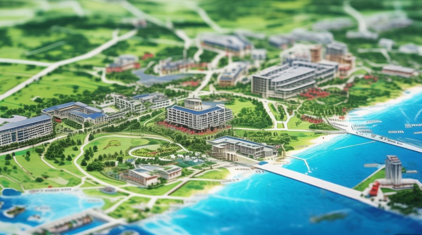 三亚景点分布图