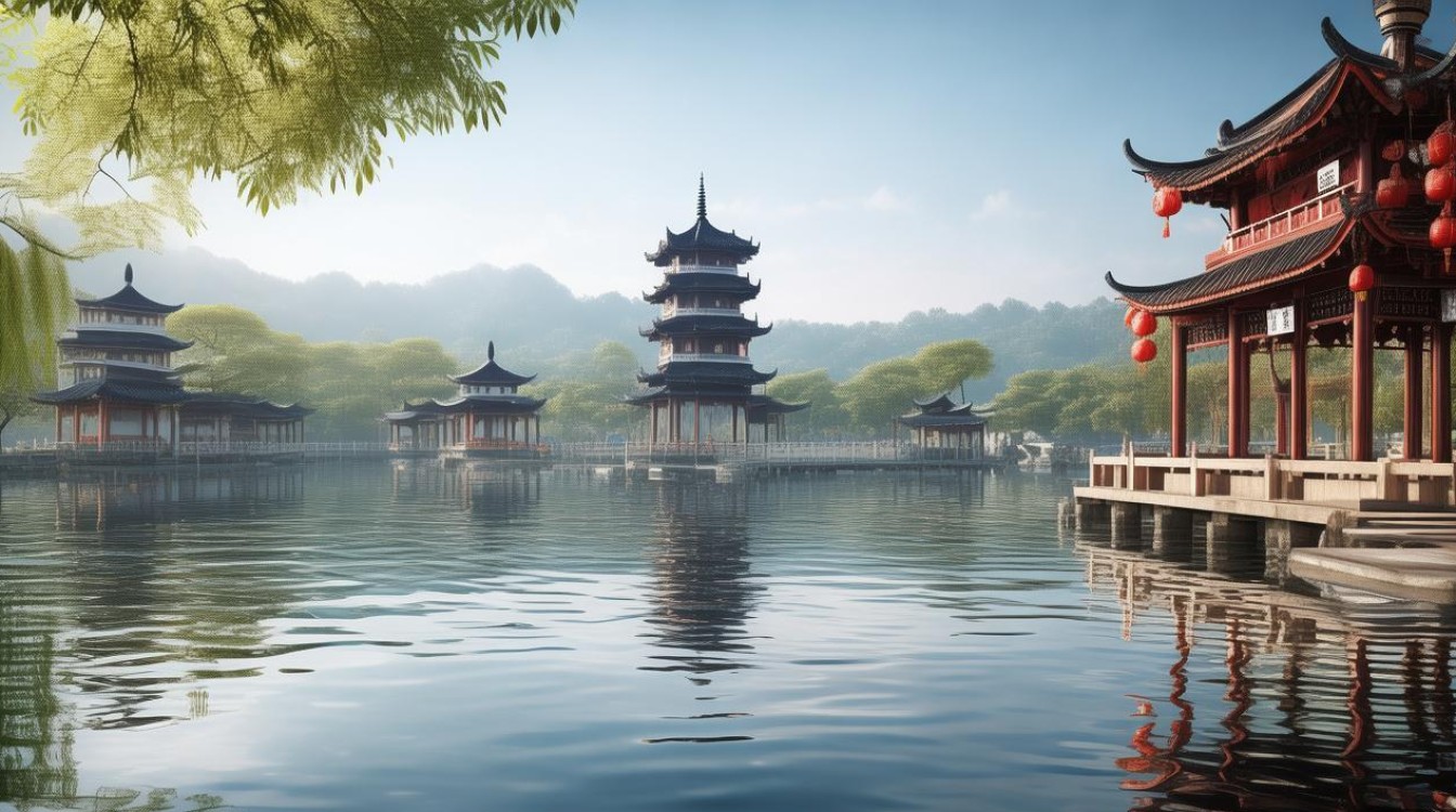 杭州西湖景点图片