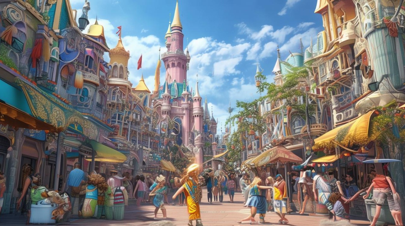 迪士尼乐园景点