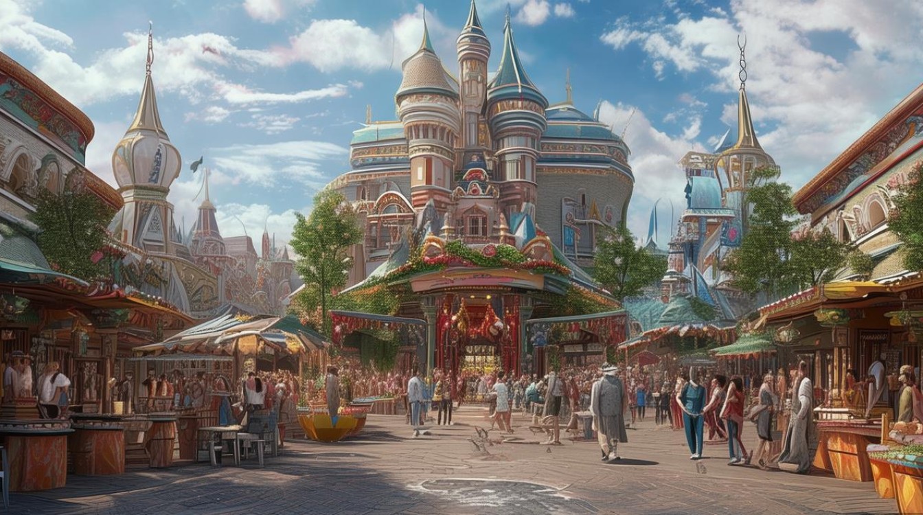 迪士尼乐园景点