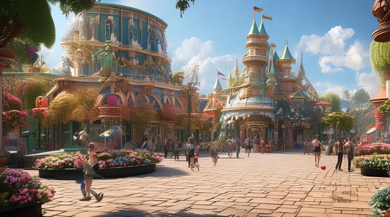 迪士尼乐园景点