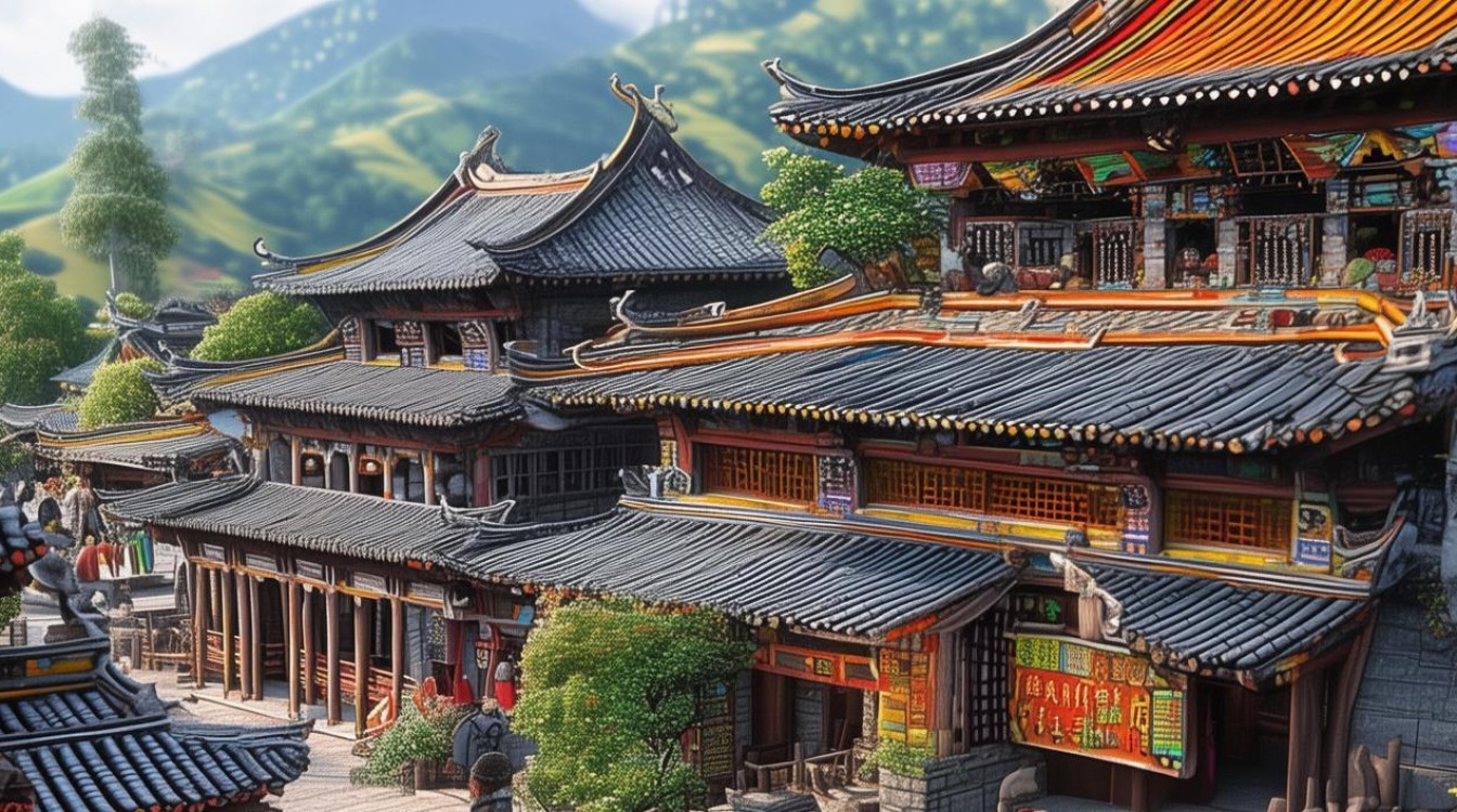 四川旅游景点图