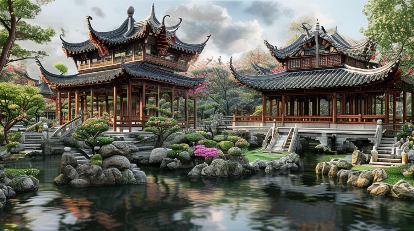 拙政园景点分析