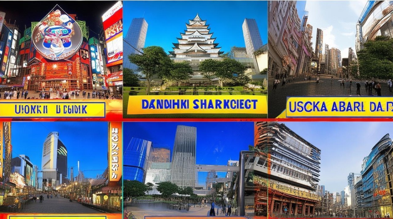 日本大阪十大著名景点