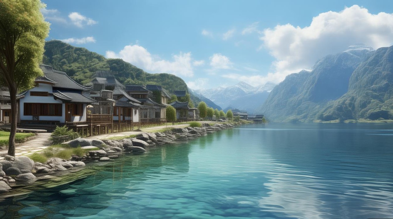 洱海马久邑村景点