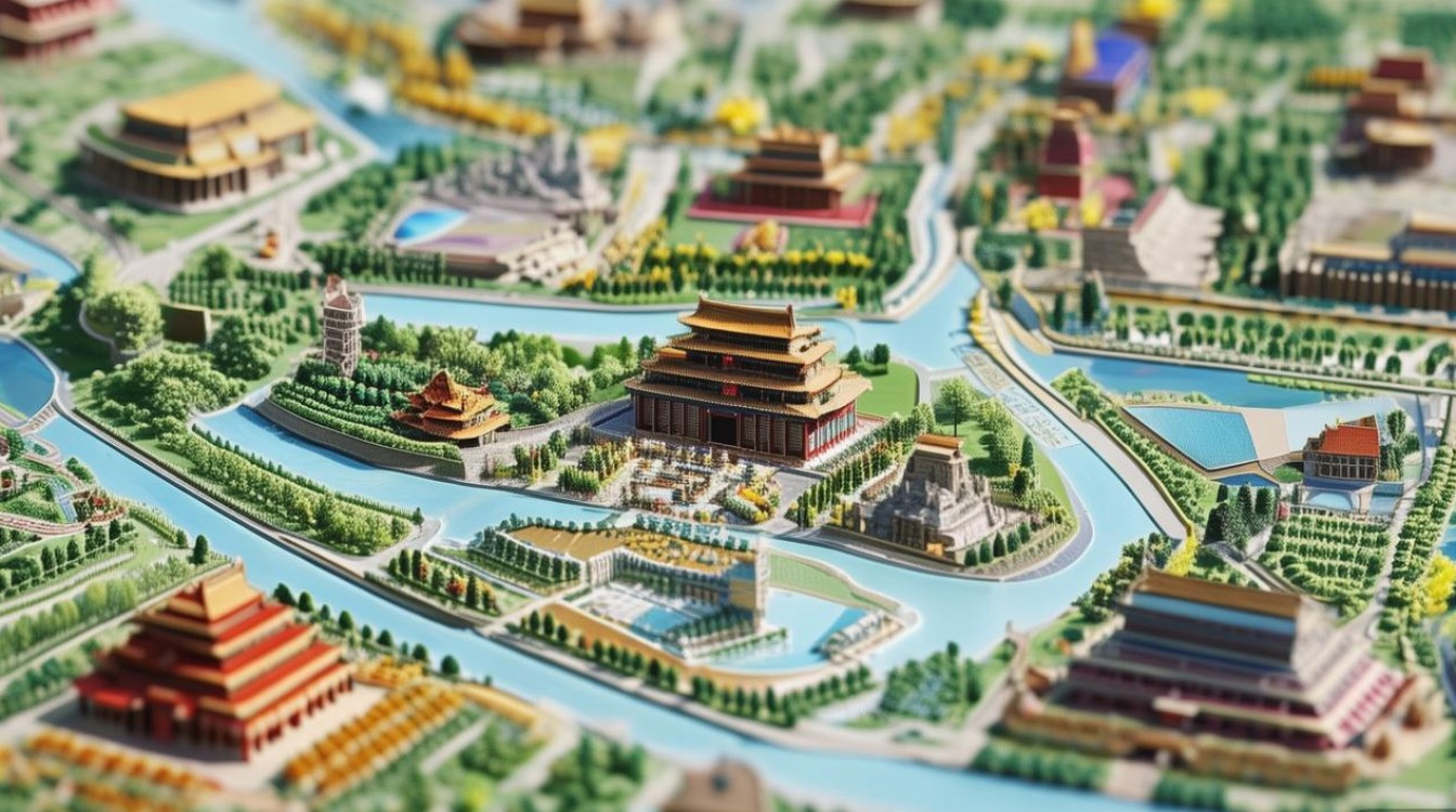 北京市旅游景点分布图