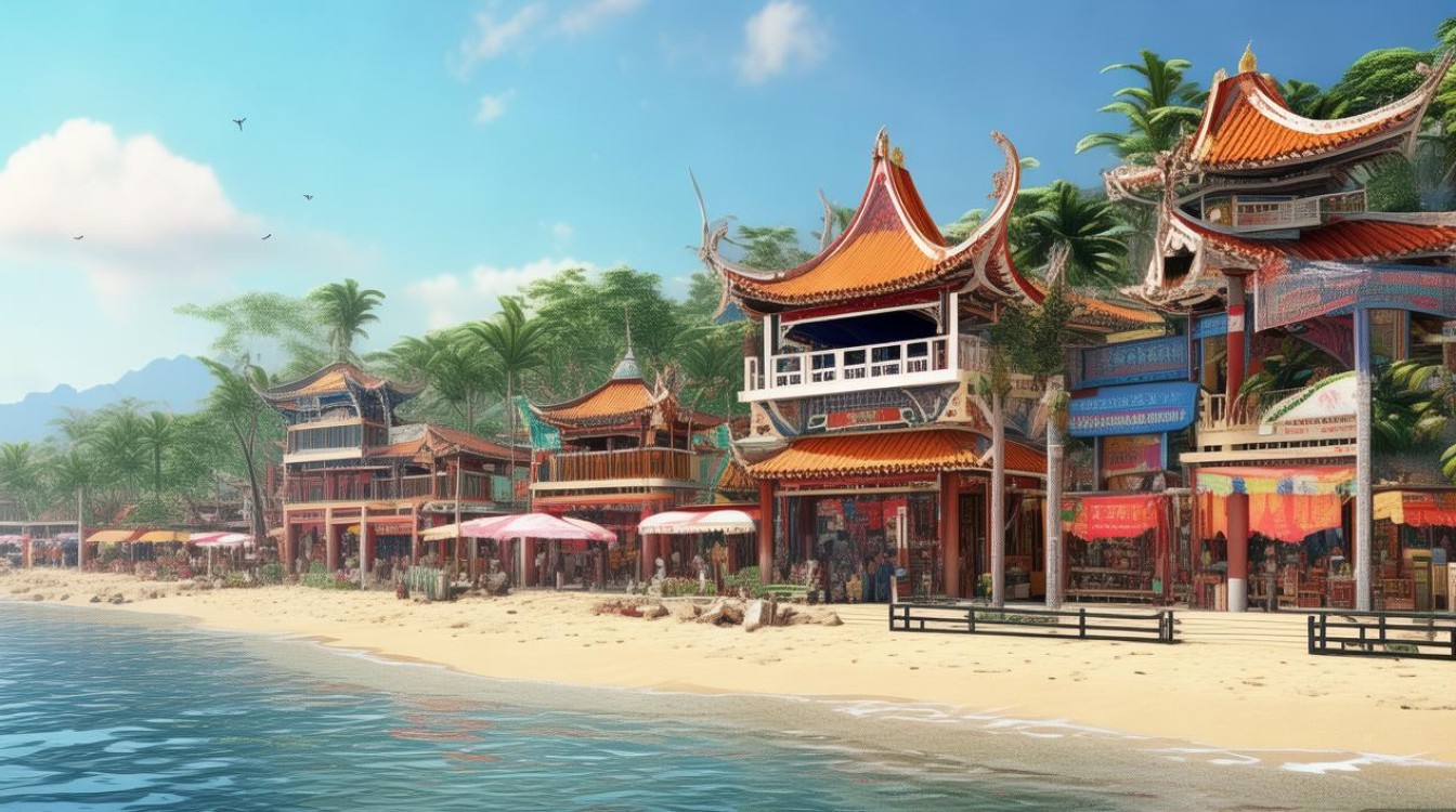 防城港企沙镇旅游景点