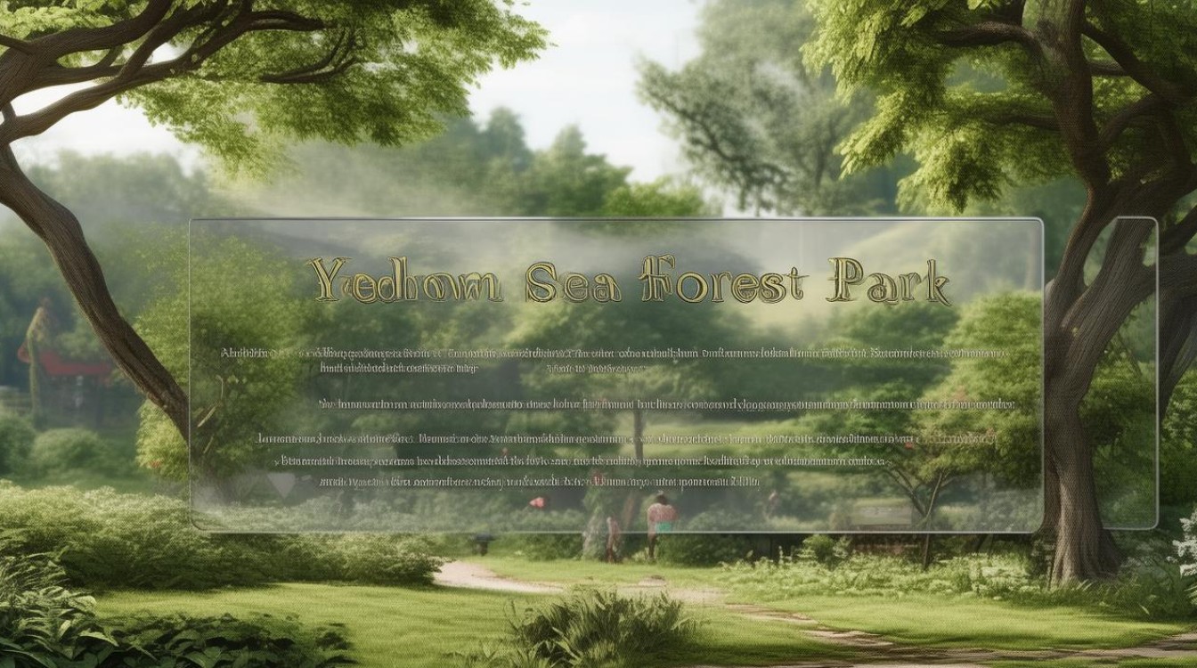 黄海森林公园景点介绍