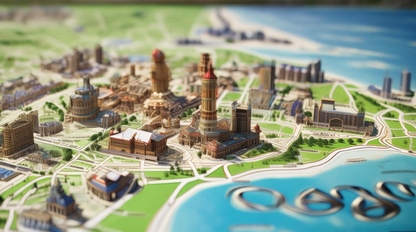 青岛旅游景点地图全图