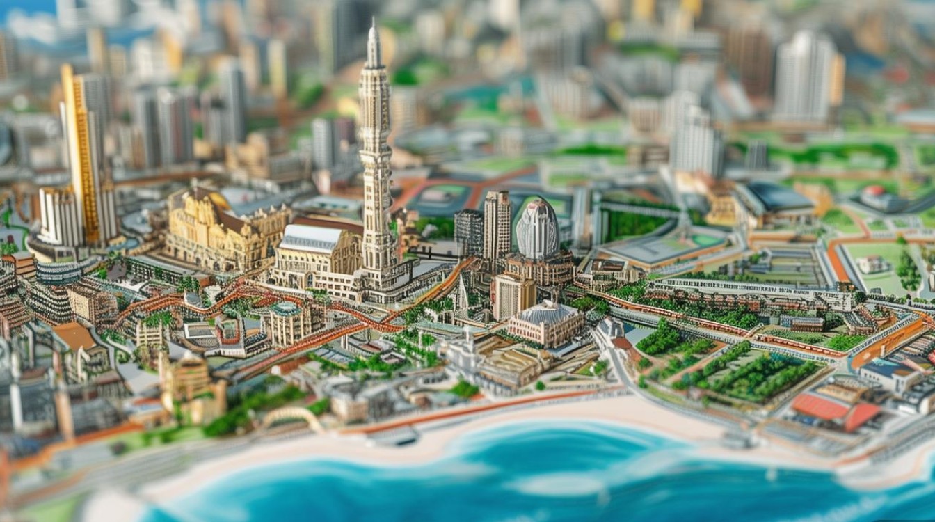 青岛旅游景点地图全图