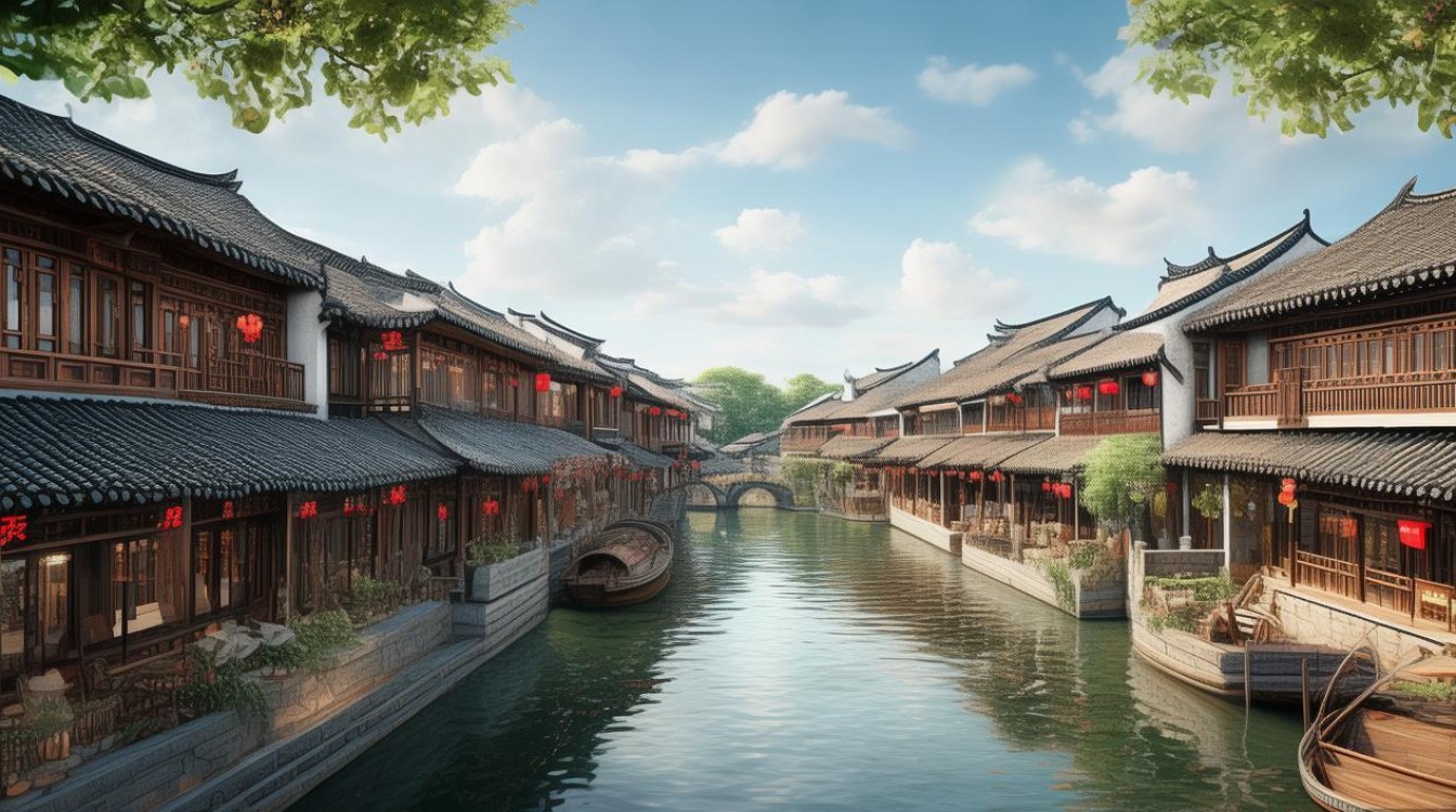 朱家角古镇八大景点