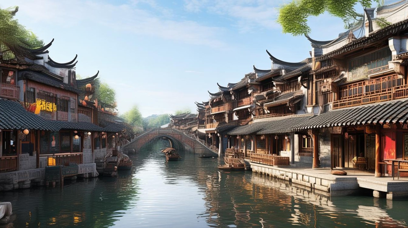 朱家角古镇八大景点