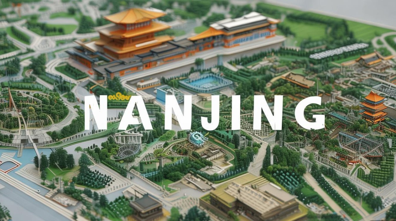 南京主要景点分布图