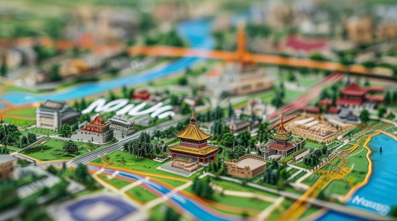 南京主要景点分布图