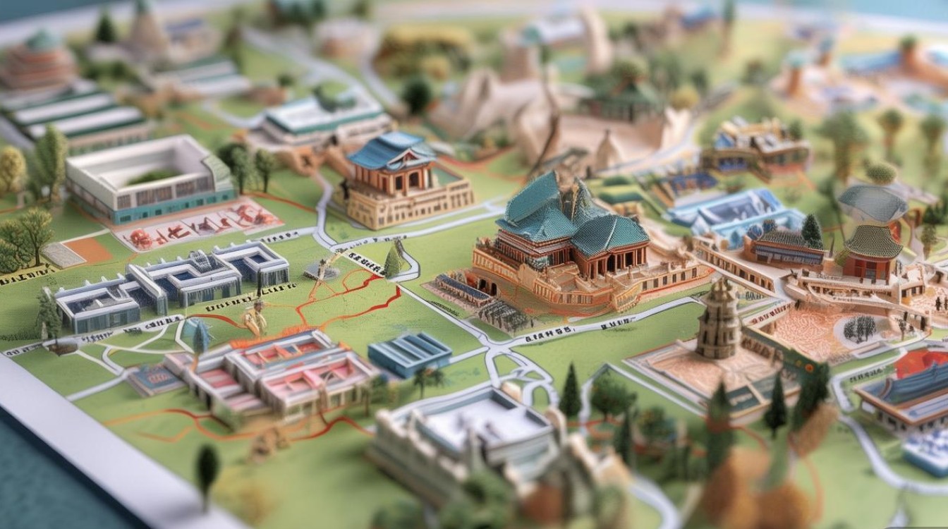 西安旅游景点地图分布