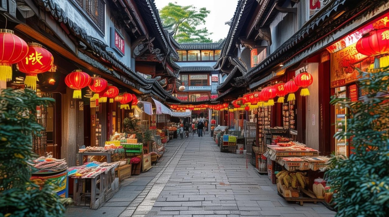 宽窄巷子附近的景点