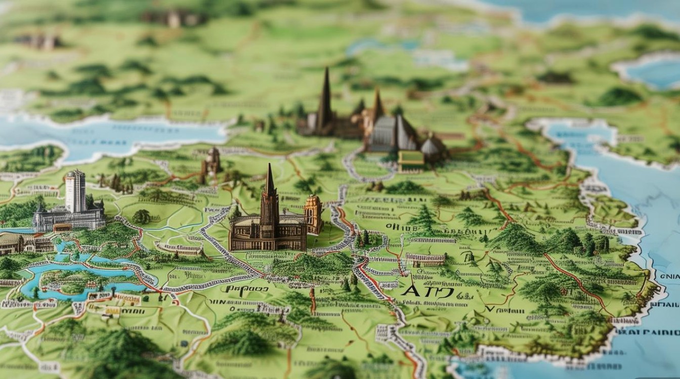 安徽景点地图分布图