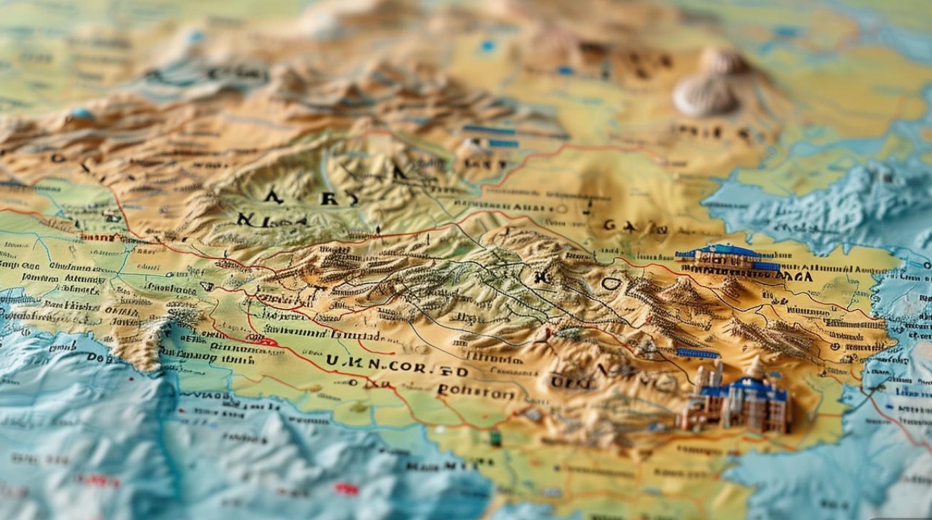 甘肃旅游景点分布图