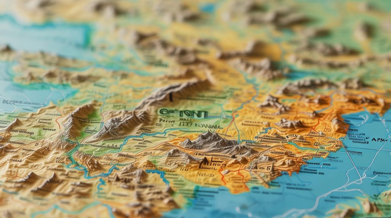 甘肃旅游景点分布图